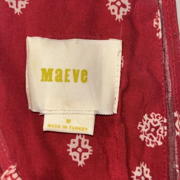 Anthropologie Maeve Printed Maxi Dress(Size Medium) - Picture 8 of 9